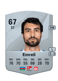 Mahir Emreli Common 67 OVR
