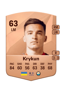 Sergiy Krykun Common 63 OVR