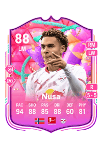 Antonio Nusa FUT Birthday 88 OVR