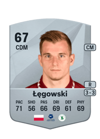 Mateusz Łęgowski Common 67 OVR
