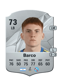 Valentín Barco Rare 73 OVR