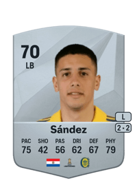 Agustín Sández Common 70 OVR
