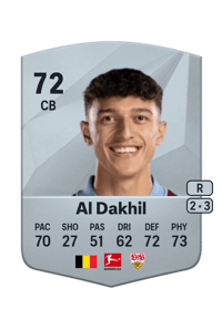 Ameen Al Dakhil Common 72 OVR