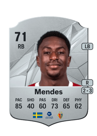 Joe Mendes Rare 71 OVR