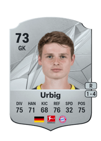 Jonas Urbig Rare 73 OVR
