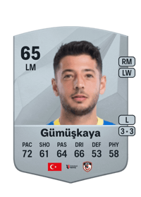 Muhammed Gümüşkaya Common 65 OVR