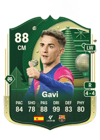 Gavi Winter Wildcards 88 OVR