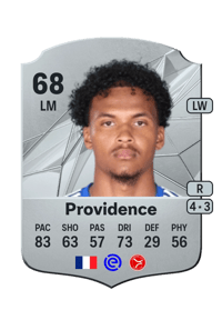 Ruben Providence Rare 68 OVR