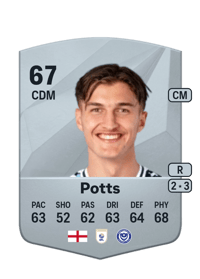 Freddie Potts Common 67 OVR