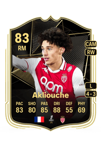 Maghnes Akliouche Team of the Week 83 OVR