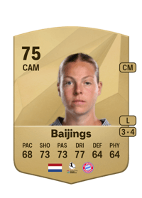 Jill Baijings Common 75 OVR