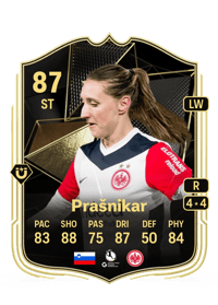 Lara Prašnikar Team of the Week 87 OVR