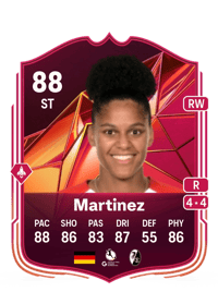 Shekiera Martinez Champions Mastery 88 OVR