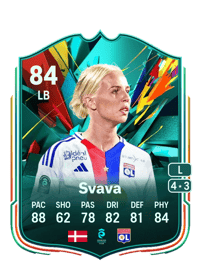 Sofie Svava Total Rush 84 OVR