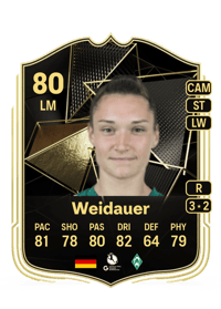 Sophie Weidauer Team of the Week 80 OVR