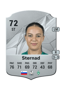 Maja Sternad Rare 72 OVR