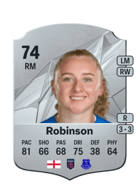 Katie Robinson Rare 74 OVR