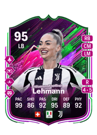 Alisha Lehmann Shapeshifters 95 OVR
