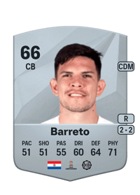Orlando Barreto Common 66 OVR