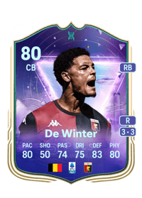 Koni De Winter Future Stars Evolution 80 OVR
