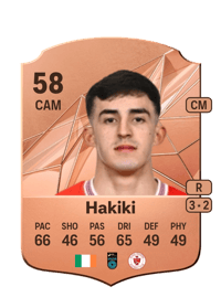 Jad Hakiki Rare 58 OVR