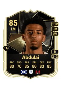 Azeem Abdulai Team of the Week 85 OVR