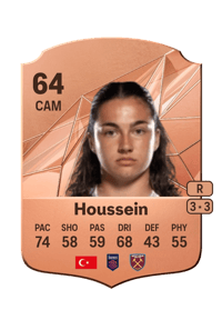 Halle Houssein Rare 64 OVR