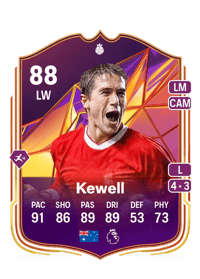 Harry Kewell Track Stars Hero 88 OVR