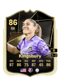 Aubrey Kingsbury Team of the Week 86 OVR