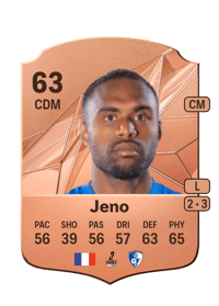 Jekob Abiezer Jeno Rare 63 OVR