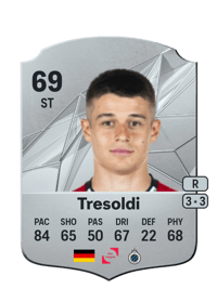 Nicolò Tresoldi Rare 69 OVR
