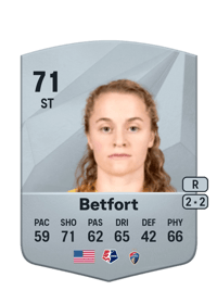 Hannah Betfort Common 71 OVR