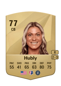 Kelli Hubly Common 77 OVR