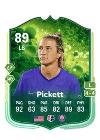 Carson Pickett Grassroot Greats 89 OVR