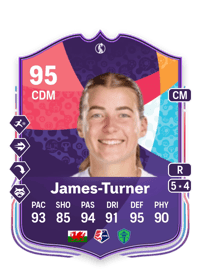 Angharad James-Turner WEURO Path to Glory 95 OVR