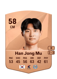 Han Jong Mu Common 58 OVR