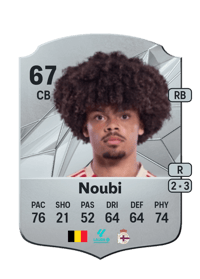 Lucas Noubi Rare 67 OVR