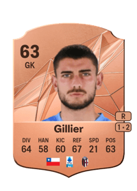 Thomas Gillier Rare 63 OVR