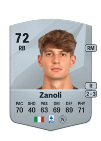 Alessandro Zanoli Common 72 OVR