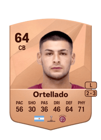 Franco Ortellado Common 64 OVR