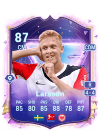 Hugo Larsson Future Stars 87 OVR