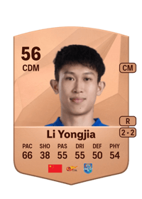 Li Yongjia Common 56 OVR