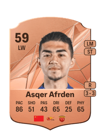 Asqer Afrden Rare 59 OVR