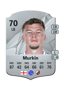 Derry John Murkin Rare 70 OVR