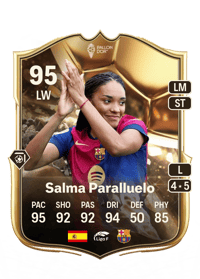 Salma Paralluelo Ballon d'Or 95 OVR