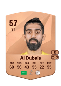 Hisham Al Dubais Common 57 OVR