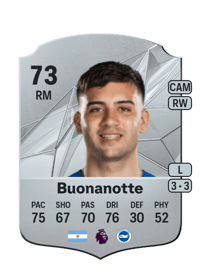 Facundo Buonanotte Rare 73 OVR