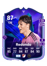 Federico Redondo FC Pro Live 87 OVR