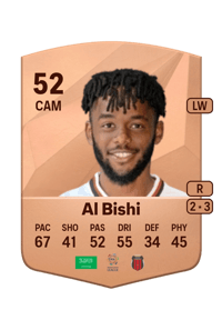 Nasser Al Bishi Common 52 OVR