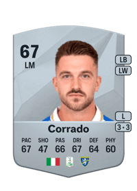 Niccolò Corrado Common 67 OVR